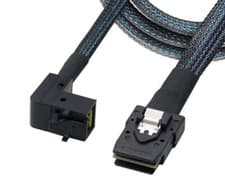 Image of Wonderwires Mini SAS HD (SFF8643) 90° Angled to Mini SAS 36-pin(SFF8087) Cable