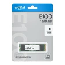 Image of Crucial (CT1000E100SSD8) E100 1TB PCIe Gen4 NVMe M.2 SSD
