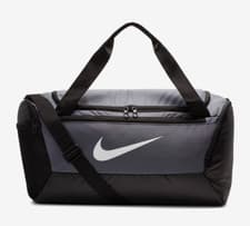 Image of NIKE BRASILIA TRAINING GYM DUFFEL BAG BA5957-026 - GREY - 51x28x28CM - 40L