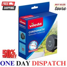 Image of Vileda Cordomatic Retractable Clothes Line, 15 m