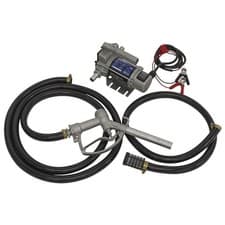 Image of Sealey Diesel/Fluid Transfer Pump Portable 12V Fluid Transfer/Transport System