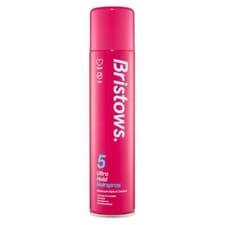 Image of 6 x Bristows Ultra Hold Hairspray 300ml