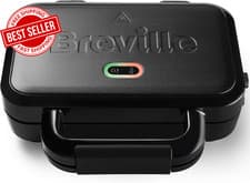 Image of Deep Fill Sandwich Toaster 2 Slice Kitchen Appliance Non-Stick