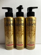 Image of 3x L'OREAL ELNETT Satin Creme De Mousse Volume 200ml Strong Hold Styling Mousse