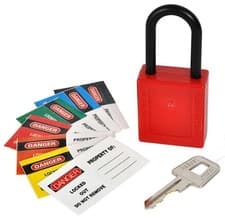 Image of 38mm Nylon Safety Padlock - KASP SECURITY