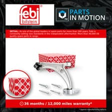 Image of Wishbone / Suspension Arm Front Lower, Left 39973 Febi Track Control 3C0407151A