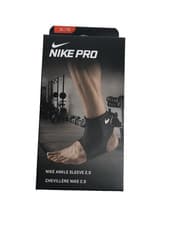 Image of Nike Pro Ankle Sleeve 2.0 Size XL Unisex Brand New