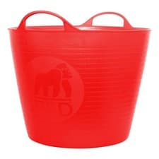 Image of Genuine Gorilla Tub Trug Flexible Storage Feeding Bucket - All Colours & Sizes