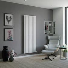 Image of Ximax Vertirad White Designer Radiator 670x1800mm Vertical Horizontal 3958BTU