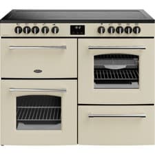 Image of Belling 444411836 Farmhouse 110E 110cm Electric Range Cooker 5 Burners A/A