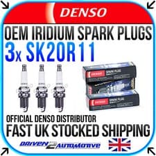Image of SK20R11 (3297) IRIDIUM DENSO SPARK PLUGS SET OF 3 - -