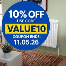 Image of K Rad Kompact Type 22 Double Panel Plus Radiator 750 x 1200mm