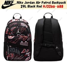 Image of Nike Jordan Air Patrol Backpack 29L Black Red HJ3266-688