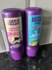 Image of Aussie 3-Minute Miracle Moisture Deep Conditioner & 1-Minute Colour Rescue Mask
