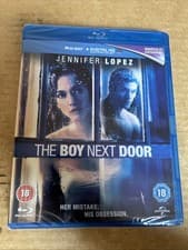 Image of The Boy Next Door UK Blu Ray NEW & SEALED Jennifer Lopez Thriller