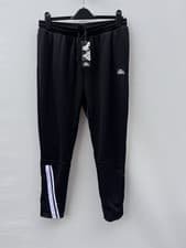 Image of Lonsdale Men's Black Tapered Leg Track pants Size L Bnwt