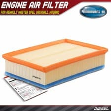 Image of Air Filter for Renault Master Opel Vauxhall Movano Nissan NV400 Interstar X62