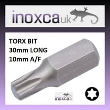 Image of TORX BIT 10mm HEX DRIVE 30mm 75mm T20 T25 T27 T30 T40 T45 T50 T55 T60 T70 CR-V