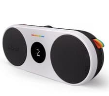 Image of Polaroid P2 Music Player (white & black ) - Portable Wireless Bluetooth Speaker