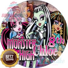 Image of MONSTER HIGH Cake Topper Personalised Edible | Icing or Wafer Paper 