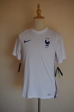 Image of France 2020 football shirt BNWT Genuine Nike jersey maillot camiseta futbol