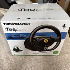Image of Thrustmaster T98 Ferrari 296 GTS Racing Wheel and Pedal Set PC/Xbox Series X|S/X