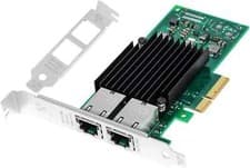 Image of Intel X550-T2 Internal Ethernet 10GBase-T Dual RJ45 PCIe Network Card