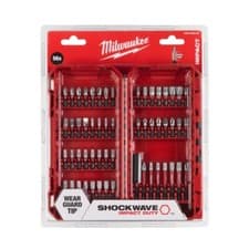 Image of Milwaukee Shockwave Impact Duty Screwdriver Bit Set 57 Pcs 4932492006 Impact Set