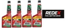 Image of 4 x 500ml Redex Petrol Fuel System Injector Cleaner Treatment