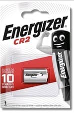Image of 1 x ENERGIZER CR2 Battery 3V Lithium Ultra Photo Camera DLCR2 ELCR2 Long Lasting