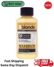 Image of Jerome Russell BBlonde 30 Vol Maximum Cream Peroxide Blonde To Medium Brown 75ml