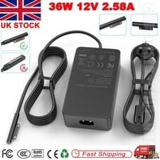 Image of 36W Charger AC Adapter for Microsoft Surface Pro 3 4 1625 Power Supply USB Port