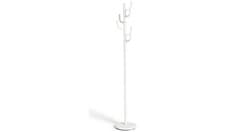 Image of Steel Coat Stand - White