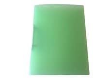 Image of Pack of 10 A4 Slim Green Translucent Ringbinders - Filing Ring Binder Storage