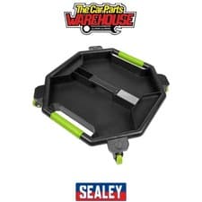 Image of Sealey SCR86HV Creeper Tool Tray - Green