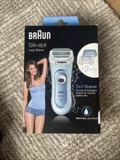 Image of BRAUN~Silk-epil 5 Lady Shaver 3-in-1 Electric Shaver Trimmer Exfoliation Wet Dry