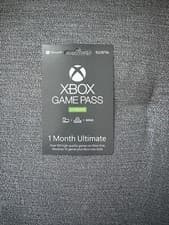 Image of Microsoft Xbox Game Pass Ultimate Gaming Card 6-Month Unlimited Access
