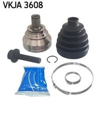 Image of Wheel Drive Shaft Joint Kit SKF VKJA 3608 Fits Seat VW Alhambra Caddy Passat