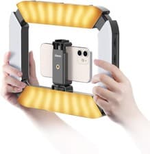 Image of Portable Handheld LED Selfie Ring Light - ULANZI Phone Video Ring Light