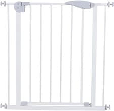 Image of Baby Safety Gate Pet Dog Barrier Stair Doorway Safe Secure Guard Door W75
