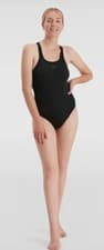 Image of Speedo Junior Eco Endurance+ Medalist Swimsuit Black Age 15/16 BNWT