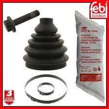 Image of CV Joint Boot Gaiter Kit Febi 49070 For VW CC Crosstouran Eos Golf Jetta Passat