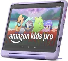 Image of Amazon Fire HD 10 Kids Pro Tablet Ages 6–12 10.1" Inch Happy Day