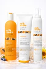 Image of milkshake milk_shake moisture&more shampoo 300ml conditioner 250ml whipped crem