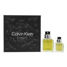 Image of Calvin Klein CK Eternity for Him EDP Mens Fragrance 100ml & 30ml Travel Gift Set
