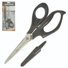 Image of 210mm Multipurpose Stainless Steel Scissors with Safety Cover Office School Home