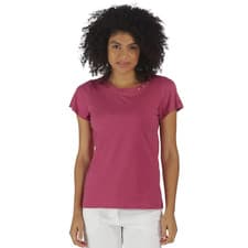 Image of Regatta Womens Aleesha Summer Coolweave Cotton Short Sleeve T Shirt RRP £30