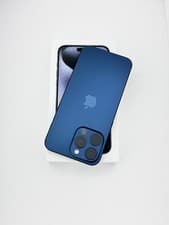 Image of Apple iPhone 15 Pro Max 256GB Blue Titanium Unlocked Pristine Screen 91 BH
