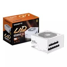 Image of Gigabyte PSU 850W 80 Plus Gold ATX 3.1 Fully Modular PCIe 5 GP-UD850GM PG5 ICE