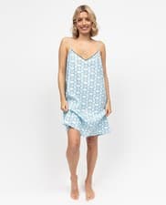 Image of Cyberjammies Madelyn Womens Geo Print Strappy Short Nightdress
